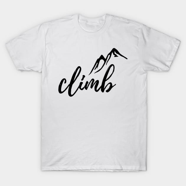 CLIMB T-Shirt by TheMidnightBruja